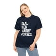 thumbnail image 4 of Real Men Marry Nurses Shirt, Funny Nursing Gift Tee, ICU T-shirt - ID: 419, 4 of 7