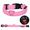 Pink, variant on USB Rechargeable LED Pet Collar, Adjustable Light Up Dog and Cat Collar, Multi-Color Glow Collar for Night Walking, Outdoor Safety, Running, Camping and Daily Pet Use