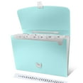 thumbnail image 1 of Handheld 7 Layer Expandable School Test Papers Files Folder File Folder With 2 Sheets Sticky Index Tabs, 1 of 9
