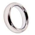 thumbnail image 5 of 1.75" 2" Thick Heavy Stainless Steel Metal Silver Cock Ring Male Penis Enhancer, 5 of 8