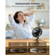 thumbnail image 2 of Ventilador de escritorio USB SLENPET de 6 pulgadas, 2 of 5