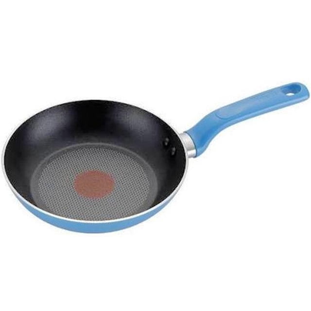 T-Fal B0370764 BLU 12 Po Excite Poêle Antiadhésive & 44; Bleu - Pack de 2