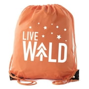 Mato & Hash Camp Drawstring Backpack for All Types of Camps and Birthday Parties