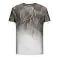 thumbnail image 5 of HKEJIAOI Hommes Printemps Été Décontracté Sport Couleur Bloc Raglan Manches Col Rond T-Shirt, 5 of 5
