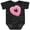 Storm Camo, variant on Inktastic Heart Shaped Donut with Pink Icing and Sprinkles Boys or Girls Baby Bodysuit