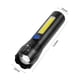 thumbnail image 3 of Luz De Trabajo Lámpara Linterna portátil Zoom telescópico Impermeable Linterna de mano Recargable por USB Sywqhk Para estrenar, 3 of 8