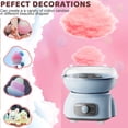 thumbnail image 5 of Cotton Candy Machine,Gidhire 500W Cotton Candy Maker for Kids Gift,Family Party, Blue, 5 of 13