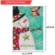 thumbnail image 4 of Paquete de 2 banderas de jardín de Feliz Navidad, doble cara, decorativas para el hogar, Navidad, rústico, invierno, muñeco de nieve, patio, cartel, bandera, vintage, año nuevo, temporada Feliz Sencillez, 4 of 4