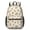 Pioneer Flower Floral Print Pattern, variant on Pioneer Flower Floral Print Pattern 17" Waterproof Oxford School Backpacks for Teens, S-Shape Padded Straps, for School, Travel, Hiking, Camping