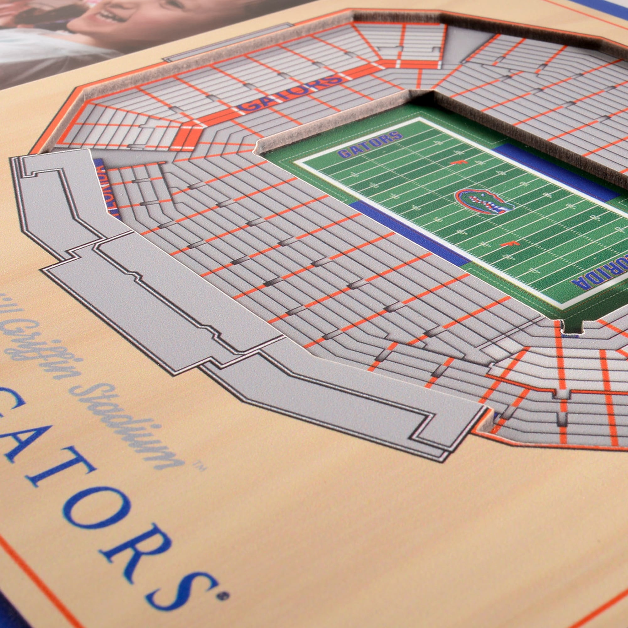 IDNA Florida Gators 3D StadiumViews Picture Frame