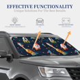thumbnail image 4 of Haiem Spaceships and Stars Car Windshield Sun Shade (2 Pieces) Foldable Windshield Sun Shade Car Accessories for Truck SUV Pickup-Medium, 4 of 7