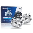 thumbnail image 4 of Detroit Axle - Rear Brake Kit for 2002-2018 Nissan Altima 2004-2008 Maxima Drilled Slotted Brake Rotors Brake Calipers w/Brackets Ceramic Brakes Pads 2005 2006 2007 Replacement, 4 of 8