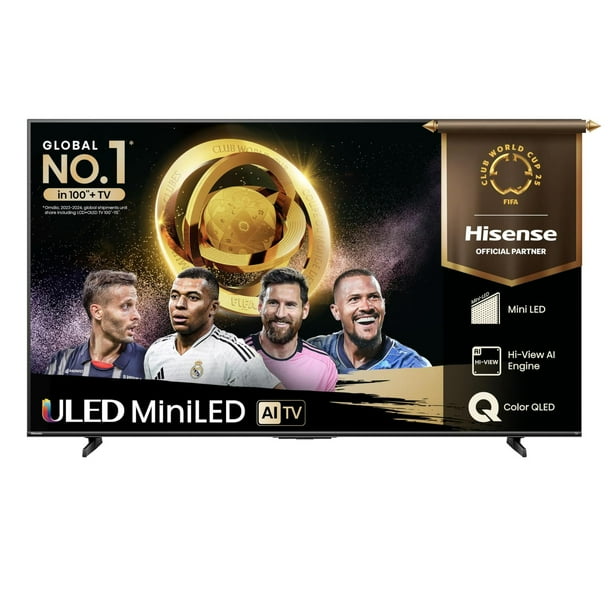 Televisor Hisense QD7QFM 75 Pulgadas Mini-LED Smart Fire TV UHD 4K con Control de Voz Alexa y Modo d