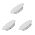 thumbnail image 1 of Maytalsory Support d'Exposition Polyvalent Rotatif pour Bijoux et Chaussures, Réglable et Pratique, Photographie, Base en Velours Blanc, Ensemble de 3, 1 of 1