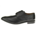 thumbnail image 5 of Luciano Natazzi Mens Dress Shoes Full Grain Leather Wingtip Oxford Lace-Up SL301, 5 of 7