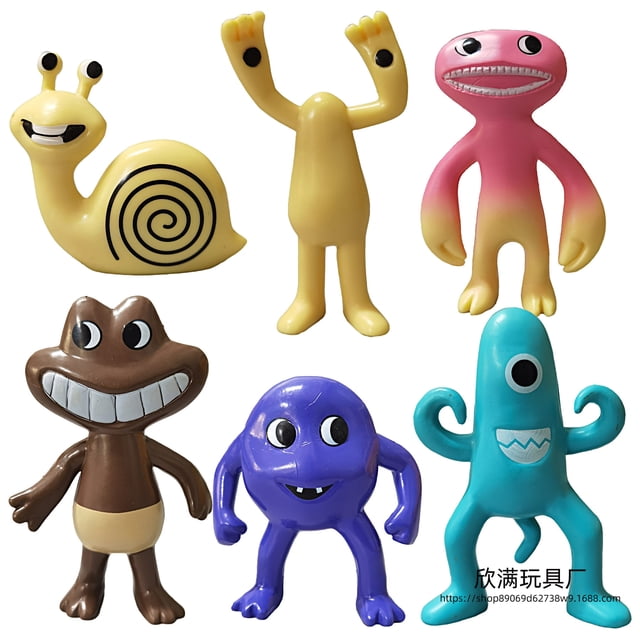 6 uds-12 uds/set Garten of Banban figuras juguetes PVC Garden of banban figurita modelo muñecas para niños regalo en Stock qym unisex