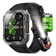 thumbnail image 1 of Feipuqu SmartWatch Reloj Inteligente W60 Negro De 2.1 Smart Watch Pulgadas Hombre Militar Linterna Bluetooth Ip68 Resistente Al Agua Batería De 900 Mah, 1 of 8