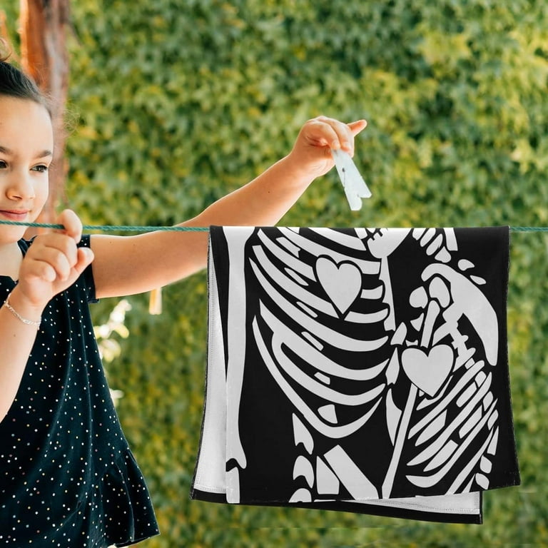 Decorative black hand towels sale