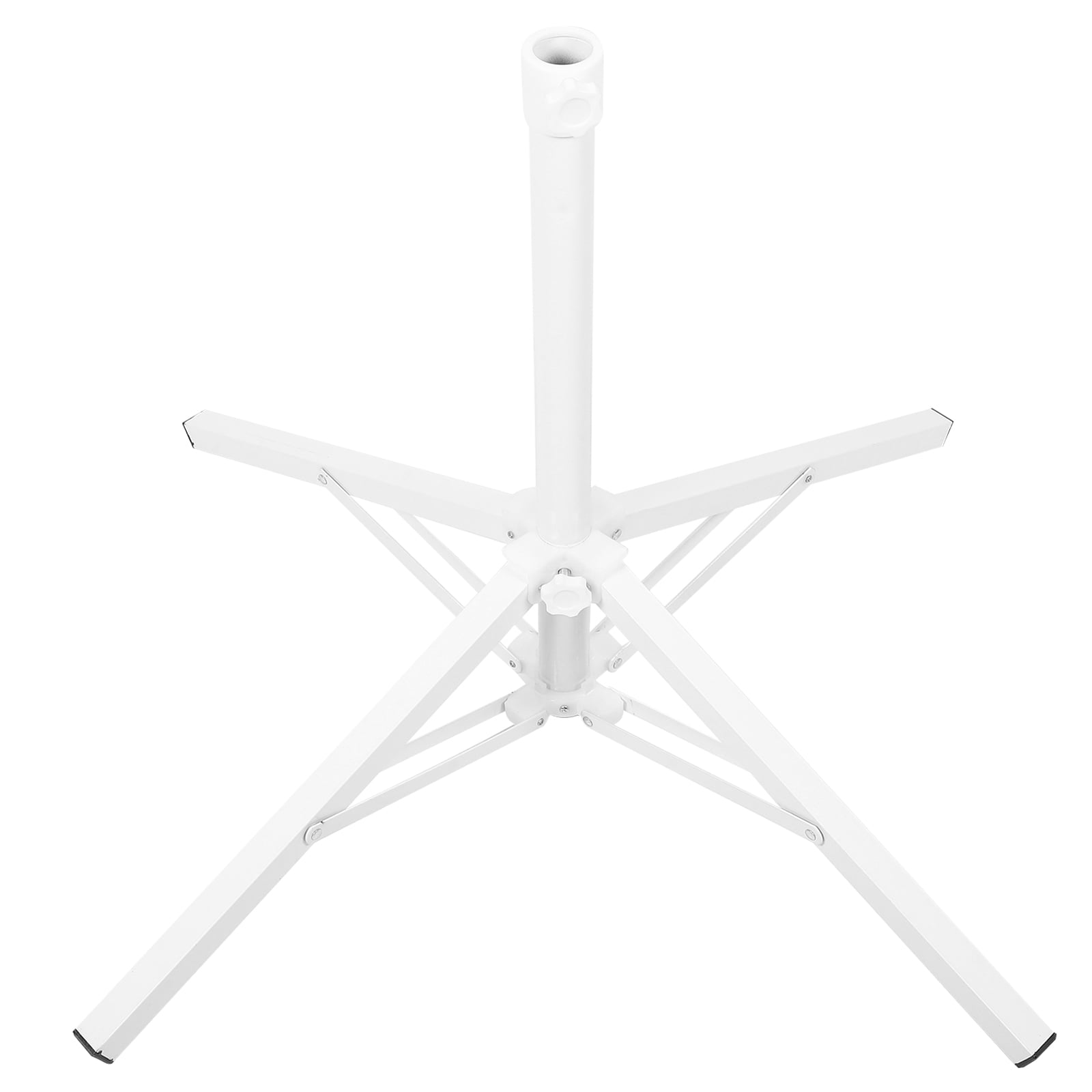 Houderco 1Pack Heavy Duty Metal Beach Umbrella Stand for Wind and Sun Protection