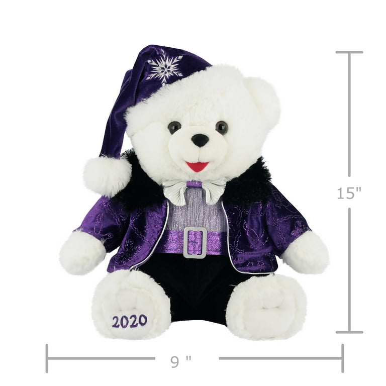 Purple teddy bear walmart deals