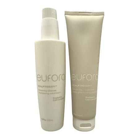 Eufora Scalptherapy Thickening Cleanser 6.8 Oz & Conditioner 5 Oz Set