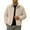 Khaki, variant on zfhfof Mens Fuzzy Sherpa Fleece Jacket Long Sleeve Lapel Zip Up Coat Lightweight Soft Comfy Fall Winter Thermal Outwear with Pockets