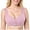 Hot Pink, variant on ktowifly Plus Size Bras for Women Breathable Comfortable Wireless Every Day Wear Underwear Trendy Clothes