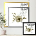 thumbnail image 4 of Designart 'Eucalyptus Branches With Anemone Bouquet Flower II' Traditional Framed Art Print, 4 of 4
