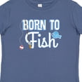 thumbnail image 4 of Inktastic Born to Fish Go Fishing Boys or Girls Baby T-Shirt, 4 of 5