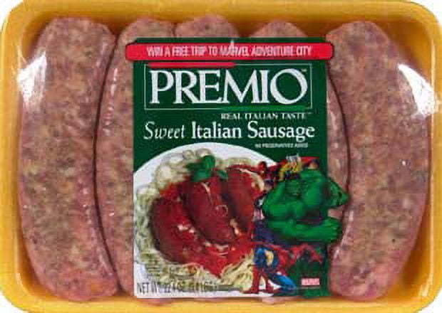 Hot Italian Turkey Sausage - Premio Foods