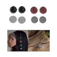 thumbnail image 2 of Magnetic Round Hijab Pin Headscarf Abaya Clasp Brooch Scarf Shawl Crystal, 2 of 3