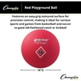 thumbnail image 5 of Champion Sports Playground Ball (Red, 16-Inch), Model:PG16RD, 5 of 6