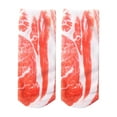 thumbnail image 1 of 3D Pattern Manicure Print Socks Funny Hidden Running Socks Women Personalized, 1 of 4