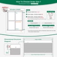 thumbnail image 4 of Allesin No Drill Motorized Cellular Shades Quiet Motor 45dB Smart Honeycomb Blinds with App and Voice Control Rechargeable Solar Option Aluminum Rails(30" W x 64" H, 100% Blackout Silver White), 4 of 9