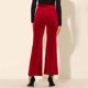 thumbnail image 5 of Pantalones de yoga elásticos de cintura alta de color sólido casual de moda para mujer Pantalones con bolsillos y cinturones Fridja  nalpqowj5332, 5 of 7
