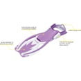thumbnail image 2 of Snorkel Set Cressi Rocks Pro Dry Lilac/White for Kids S/M, 2 of 8