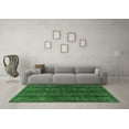 thumbnail image 3 of Ahgly Company Indoor Rectangle Oriental Emerald Green Modern Area Rugs, 5' x 8', 3 of 4
