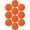 Orange, variant on Replacement Lid for Pyrex 5" Storage Plastic Cover 2 Cup Bowl 7200-PC Green (2-Pack)