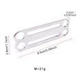 thumbnail image 4 of Justharion Weight Belt Slid Keeper Sturdy Stainless Steel Scuba Webbing Harness 1Set, 4 of 6