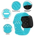 thumbnail image 1 of WIFKLSIIPG Sangle de Sport Respirante en Silicone Résistante à la Sueur avec Design Perforé Conçue pour les Modèles Versa 3 et Sense, 1 of 3