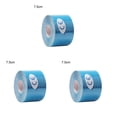 thumbnail image 4 of Greeniant Cinta muscular Soporte Elástico Deporte Adhesivo Vendaje Gimnasio Fitness Correa muscular, azul claro, 7,5 cm x 5 m Azul claro 7.5 cm * 5 m 3piezas Greeniant CBP172817, 4 of 6