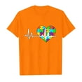 thumbnail image 4 of T-shirts pour Filles Imprimé Manches Courtes Col Rond Tenues d'Été Mode Fille 8-9 Ans, 4 of 4