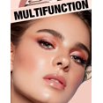 thumbnail image 7 of YiFudd 3-in-1 Highlighter Blush Eyeshadow Palette Warm Peach Glow, Multi-Use Face Makeup Compact for Travel & Daily Wear, 1 Palette, 7 of 7