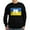 Black, variant on CafePress - Ukraine Heart Sweatshirt - Classic Crew Neck Sweatshirt