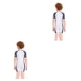 thumbnail image 3 of Naiovety Trajes de neopreno Traje de buceo Traje de neopreno para niños Traje de baño de manga corta anti-quemaduras de moda de una pieza para Type1 NO1, 3 of 6