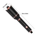 thumbnail image 2 of Shiny Waves Hair Styler, Dual Voltage Professional Curling Wand for Effortless Curls, Ceramic Plate Technology for Damage-Free Styling, 2 of 5