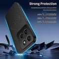 thumbnail image 2 of For Motorola Edge 60 5g/ Motorola Edge 60 Fusion 5g Case Compatible With Magsafe Carbon Fiber Texture Pc Tpu Phone Cover, 2 of 5