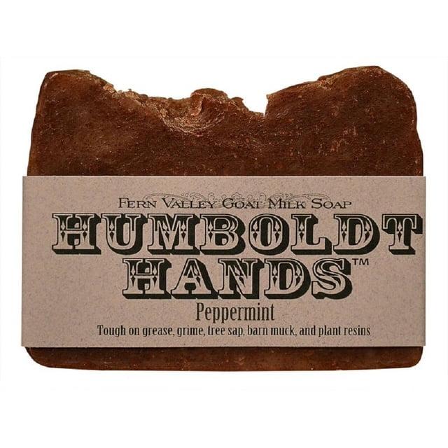 Jabón en pastilla Humboldt Hands Peppermint 170 g Tough Duty