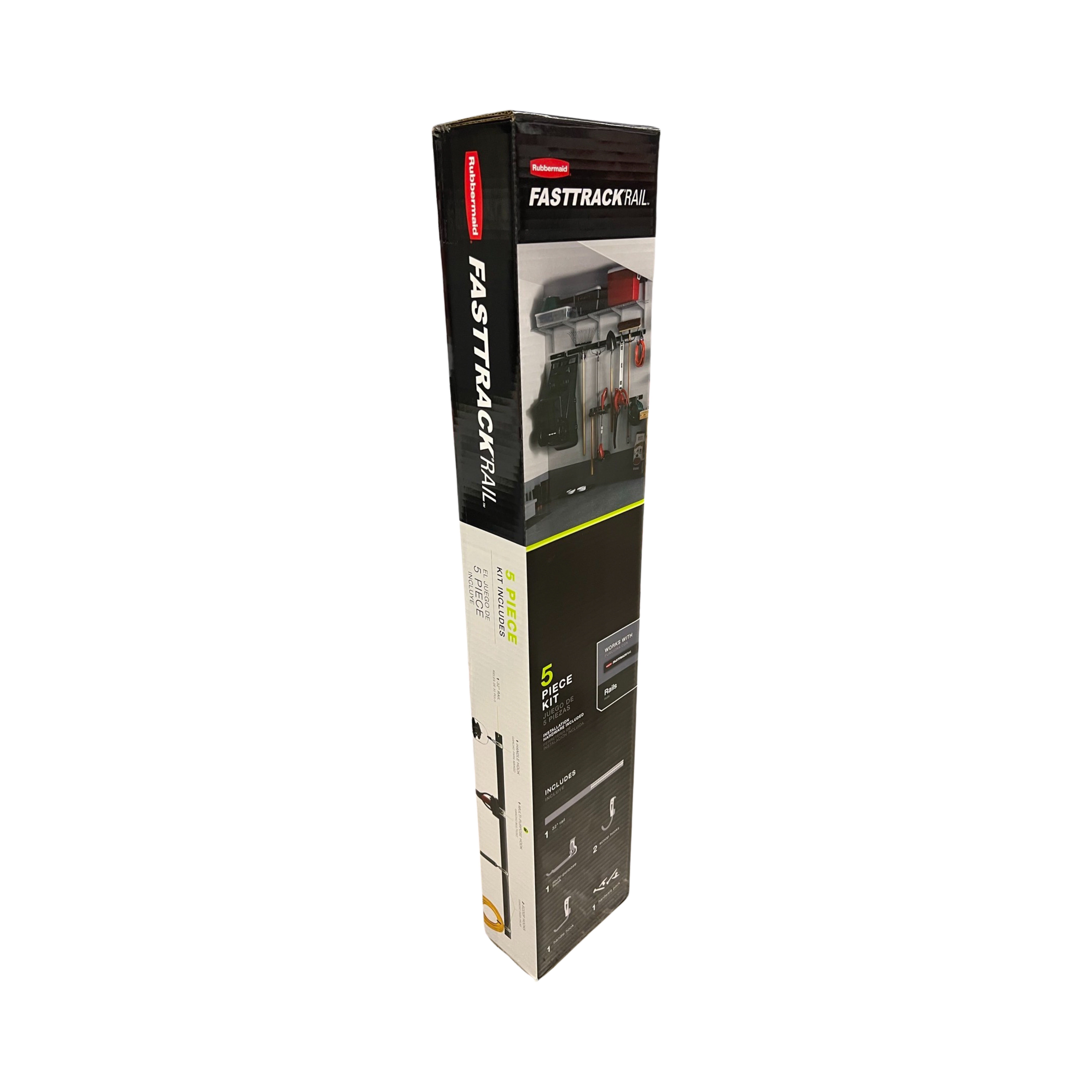 Rubbermaid® FastTrack® Rail - Black, 1 Piece - Dillons Food Stores