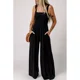 thumbnail image 2 of Mono elegante para mujer, verano 2023, tirantes sexys, sin mangas, de una pieza, pantalones de pierna ancha, ropa de trabajo de oficina, monos de mujer, 2 of 5
